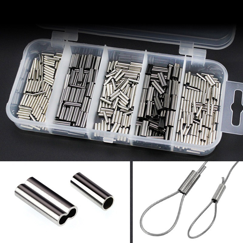 Fishing Line Box - 250-500 buah/kotak tunggal/ganda barel lengan garis