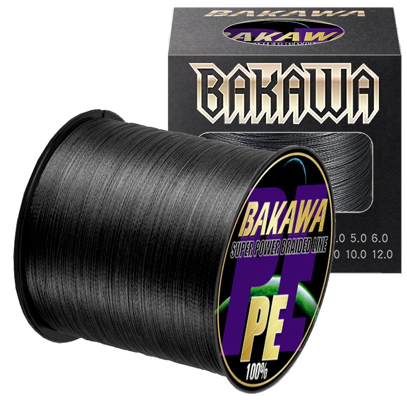 Copolymer Line - BAKAWA Senar Pancing Kepang 4 Untai