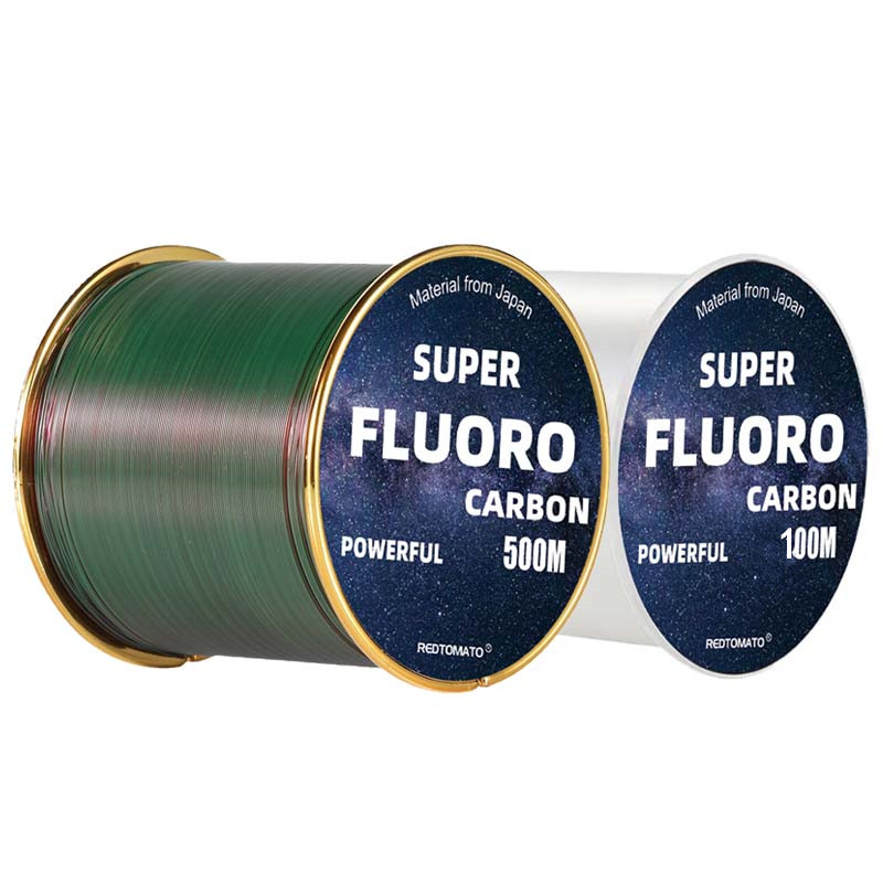 Copolymer Line - Senar pancing fluorokarbon, ukuran besar 0.14mm-1.0mm