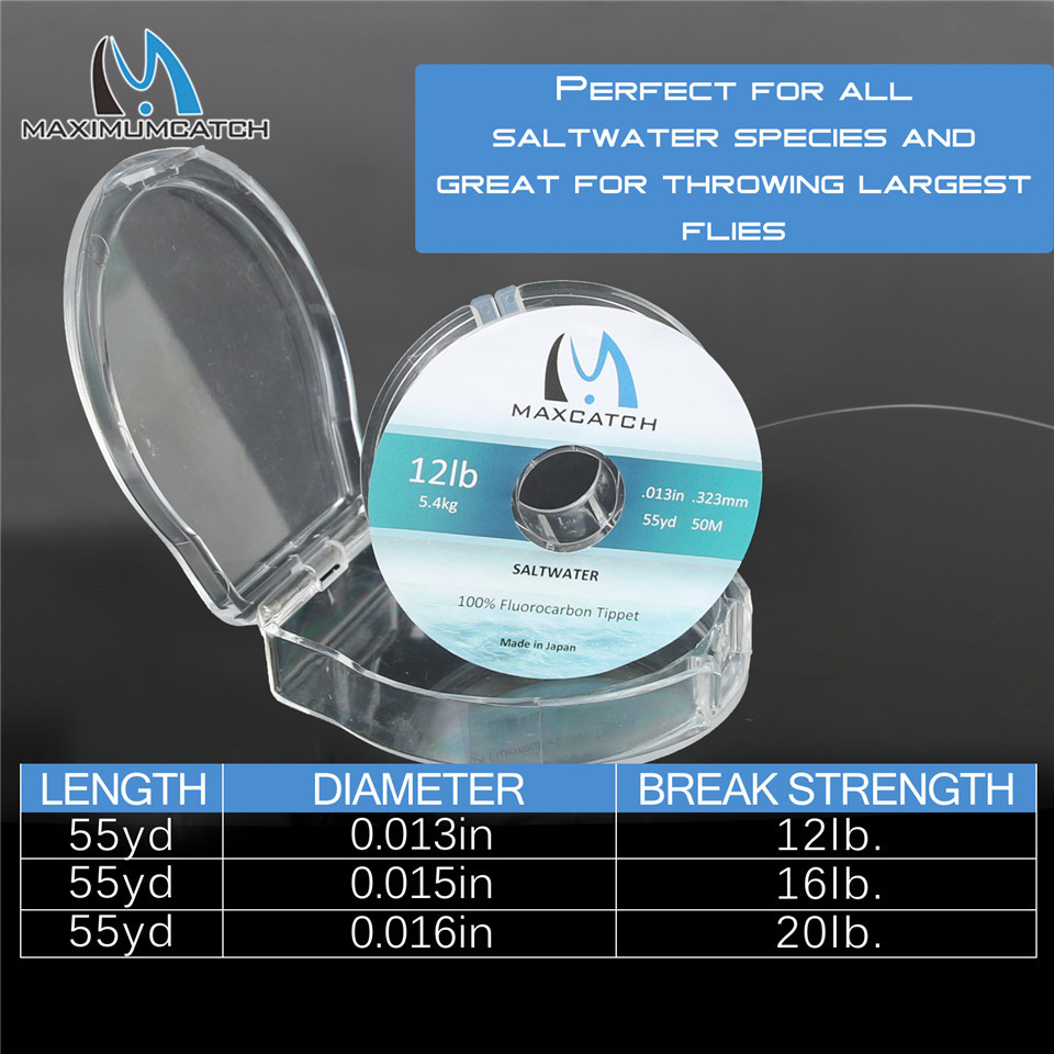 Maximumcatch 100% Senar Pancin - Fluorocarbon Line ulasan dan harga
