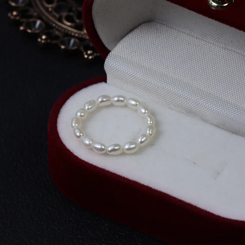 Cincin mutiara air tawar alami - Freshwater Line ulasan dan harga