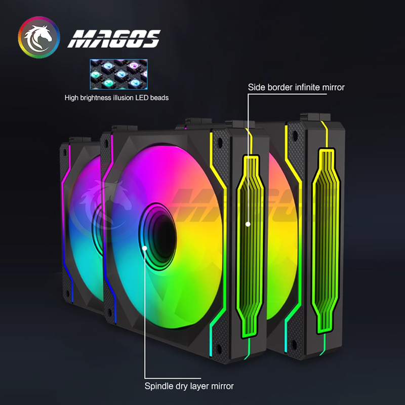 Kabinet PC 12cm Uni Fan Kit AR - Fly Line ulasan dan harga