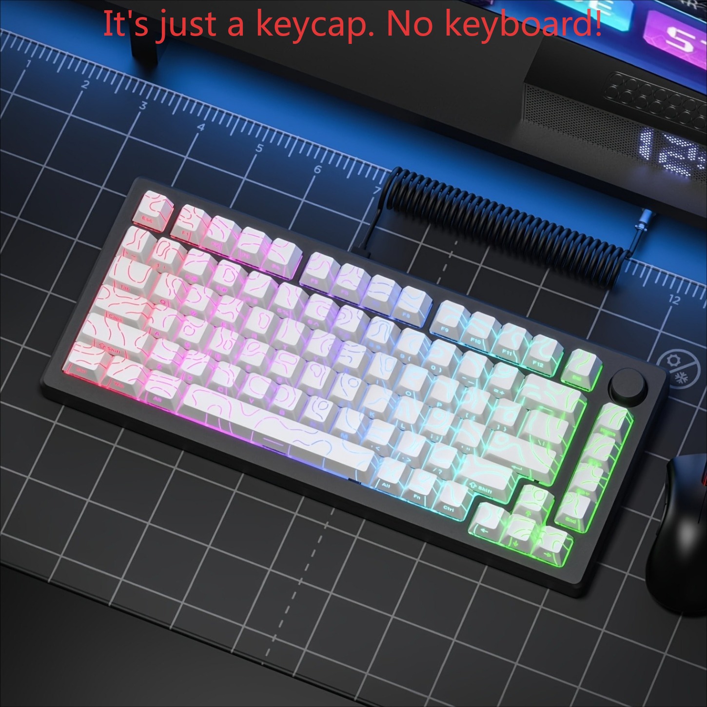 2026 Contour Line PBT Keycaps  - Tippet Line ulasan dan harga