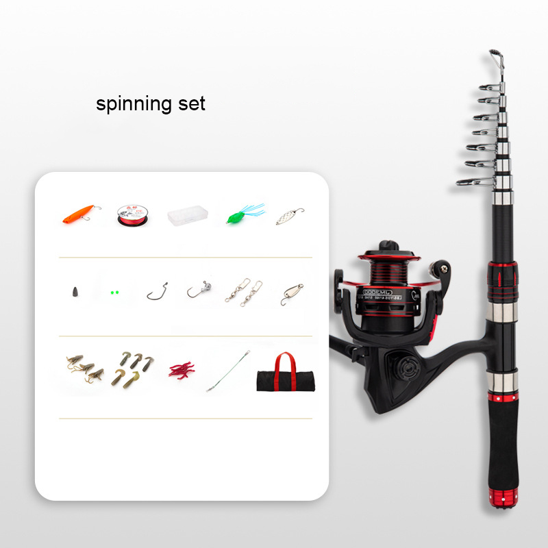 Joran Pancing Serat Karbon 2.1 - Fishing Line Spooler ulasan dan harga