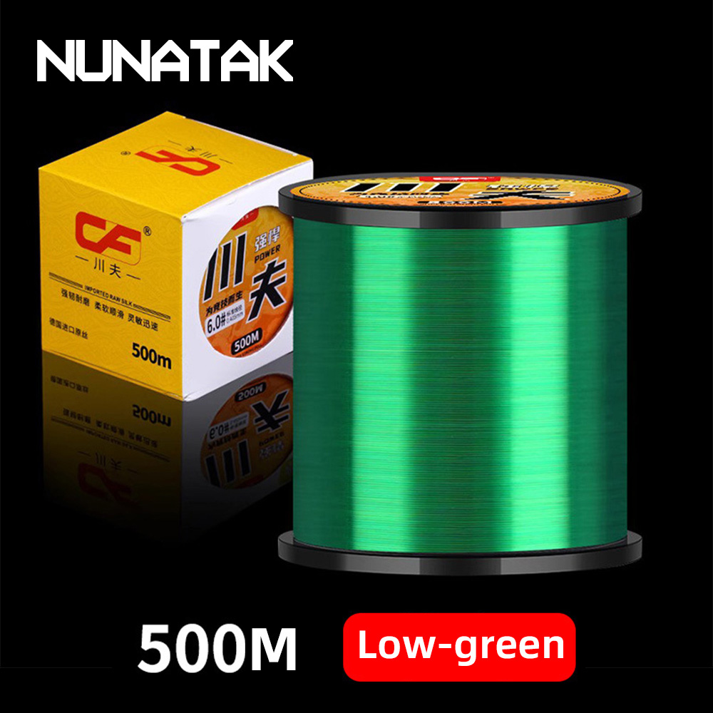 NUNATAK Senar Pancing Nilon Ba - Copolymer Line ulasan dan harga