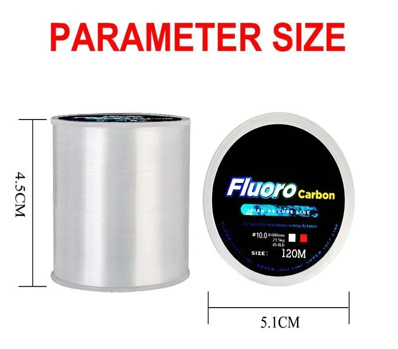 Senar Pancing 120M 0.20Mm-0.60 - Copolymer Line ulasan dan harga
