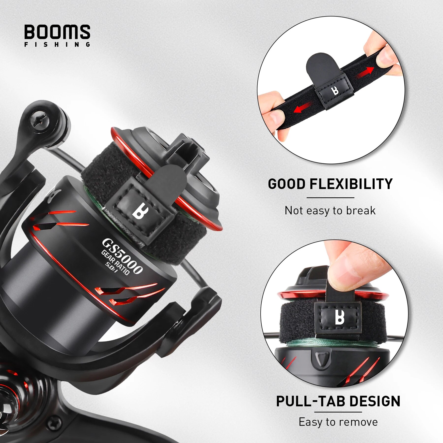Kumparan pancing Booms 1 4 bua - Fishing Line Box ulasan dan harga